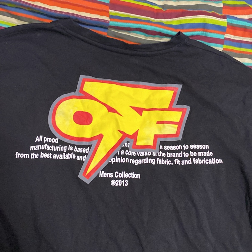 Copy Off white Graphic logo, double side, T-shirt, size small, fast shipping
